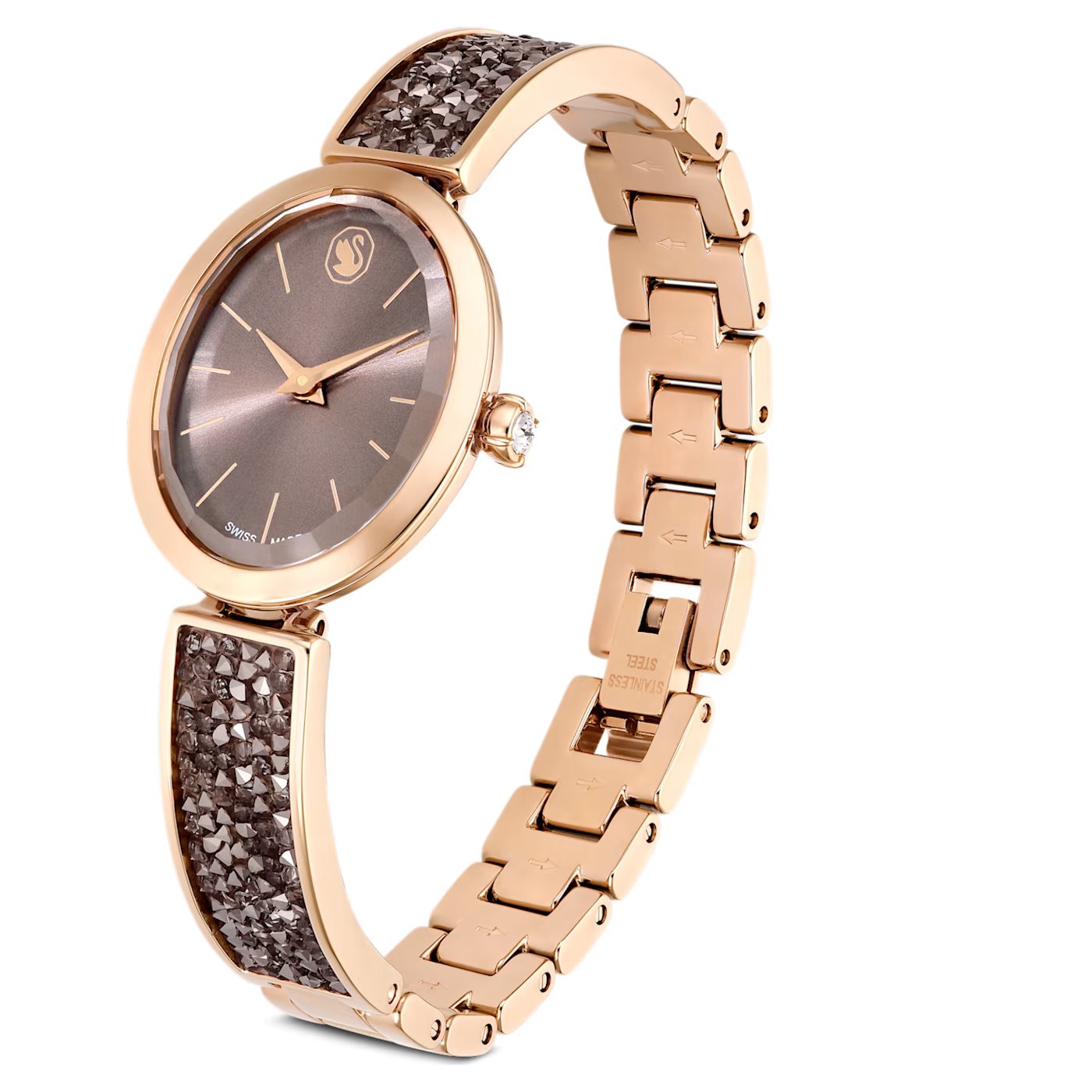 Crystal Rock Oval watch